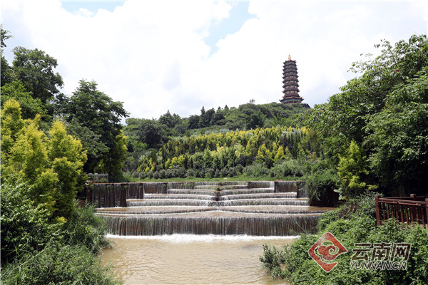 甸溪河溼地公園近年來,彌勒市著力打造